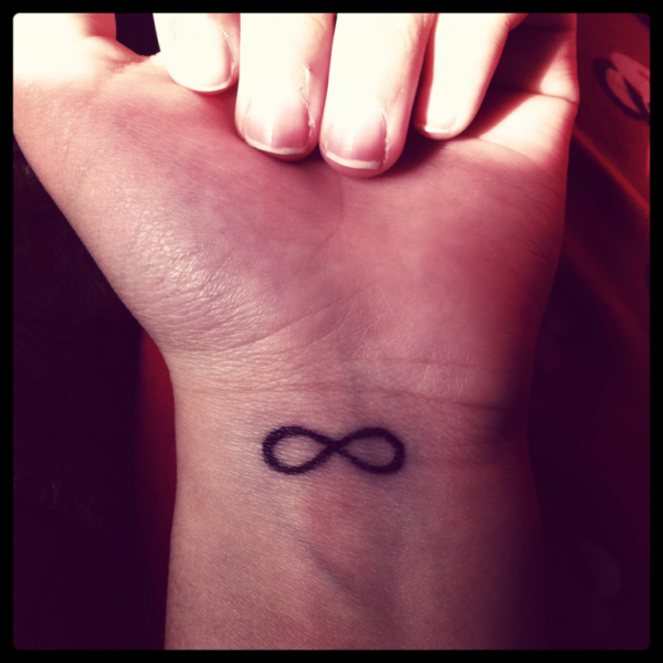 55 Awesome Infinity Wrist Tattoos Design - Wrist Tattoo Pictures